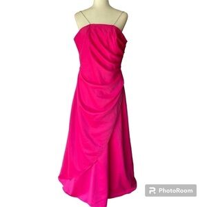 Urban Girl Nites Juniors Women Plus Size Formal Bridal Party Prom Dress, 17/18